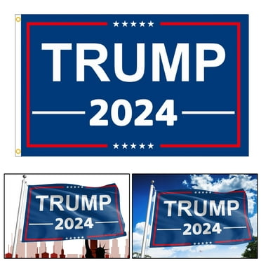 Donald Trump Flag FREE SHIPPING 2024 Don Jr I'd Vote USA Army Sign Poster 3x5' 